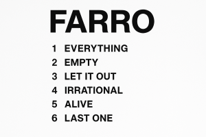 FARRO songs discography — official tracklist