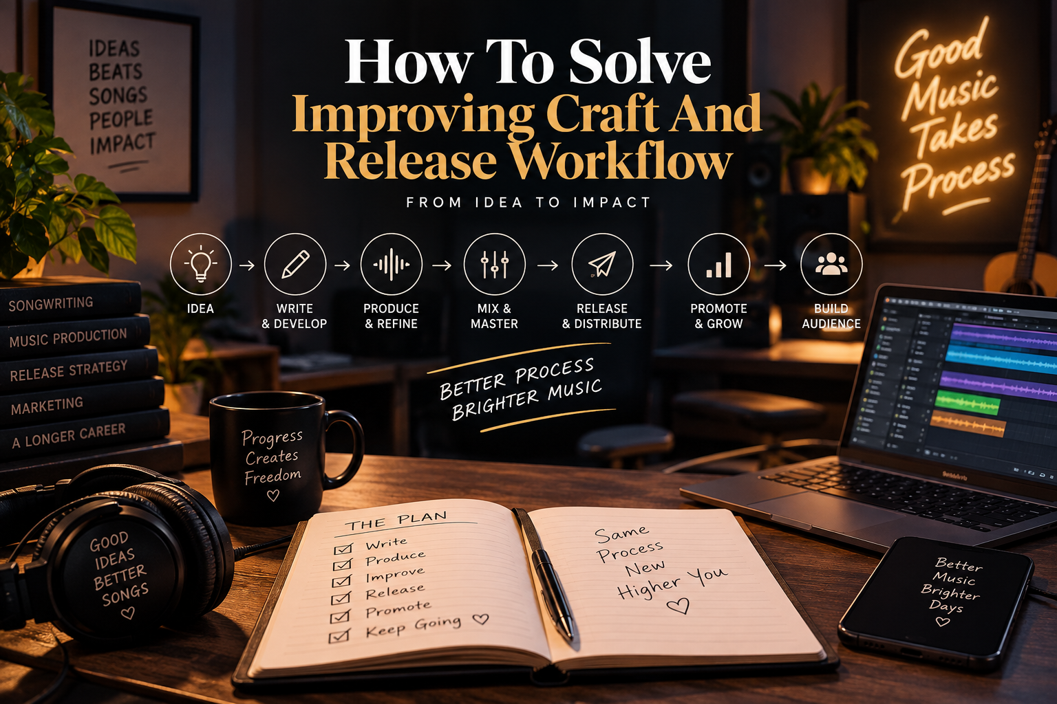 Farro: artist craft and choose the right license before release — how to solve Improving craft and release workflow